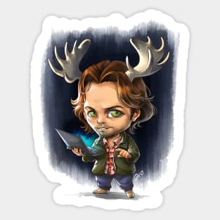 Moose Sam Sticker